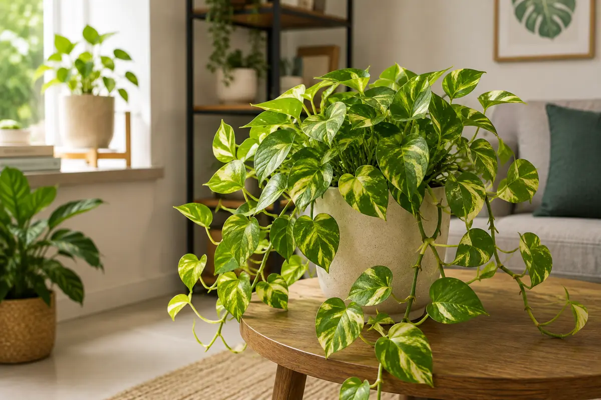 Money Plant / Pothos grown at NVK Nursery