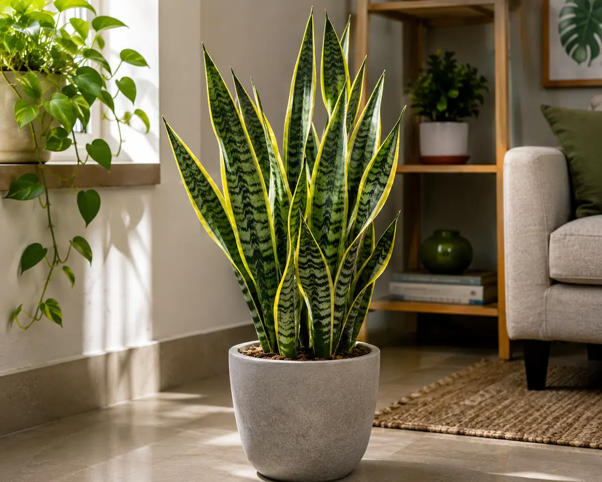 Snake Plant grown at NVK Nursery